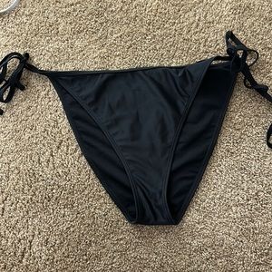 Large black bikini bottoms